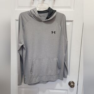 Under Armour Long Sleeve Hooded Shirt Sz L